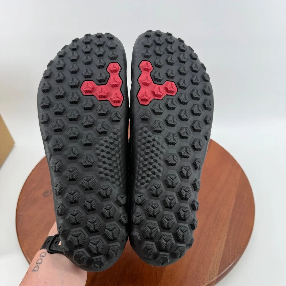 Vivobarefoot Tracker Sandal Mens Obsidian Black Minimalist Hiking EU 46/US 12.5